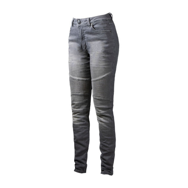 John Doe Betty Biker Jeans Light Grey - 3