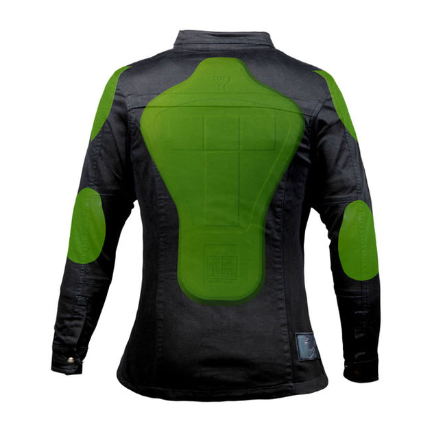 John Doe Motoshirt female XTM© black - 3