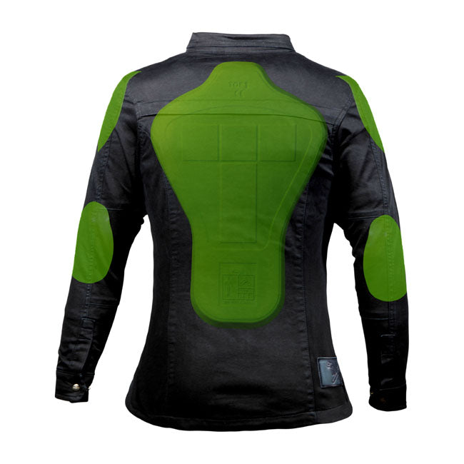 John Doe Motoshirt female XTM© black - 3