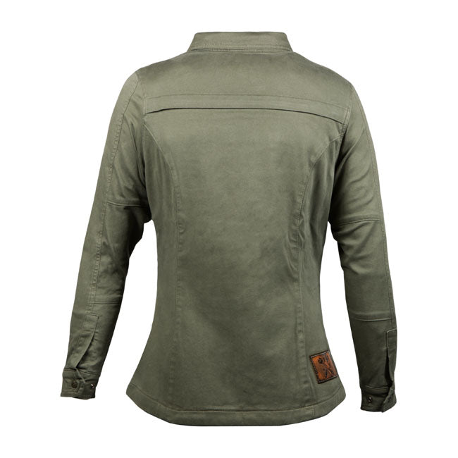 John Doe Motoshirt female XTM© olive - 1