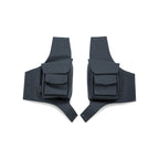 Kuryakyn, saddlebag pouch set. Black