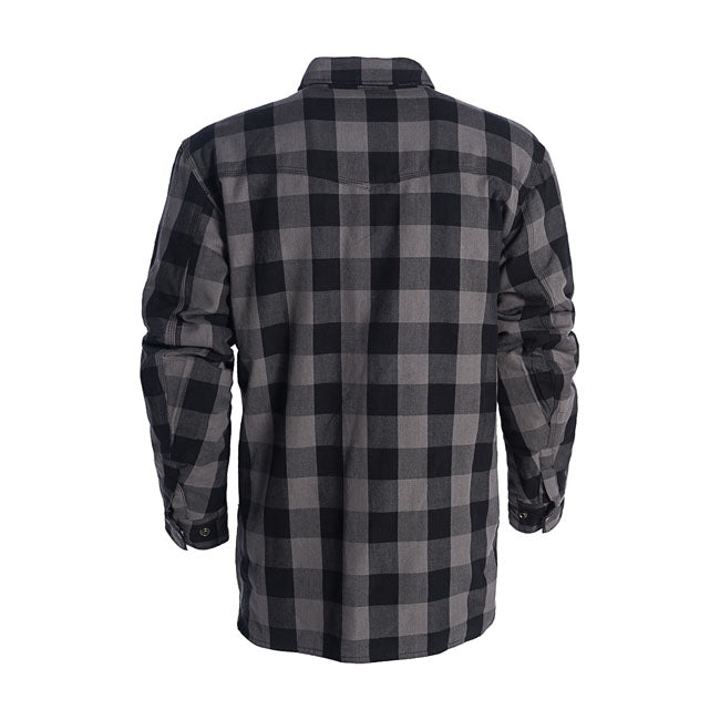 WCC Dominator riding flannel shirt grey/black CE appr.