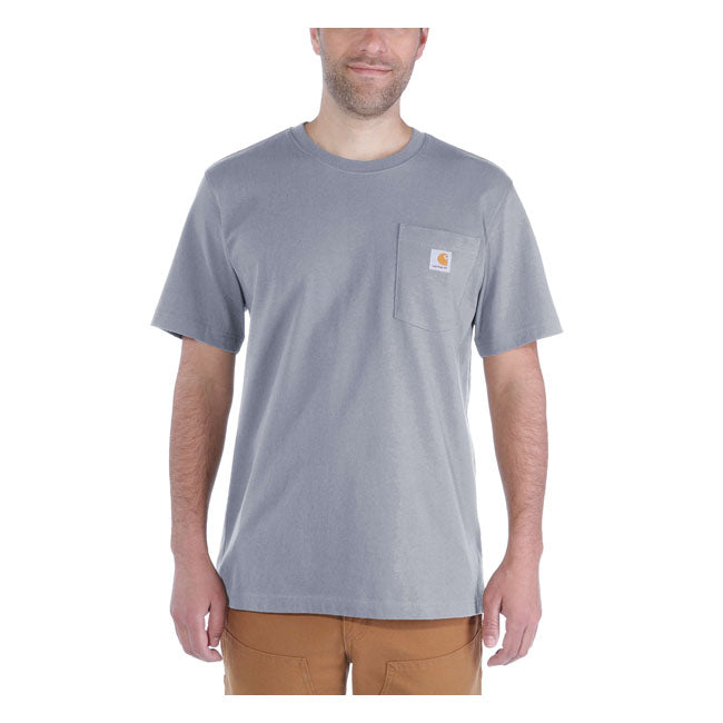 Carhartt K87 Pocket t-shirt heather gray