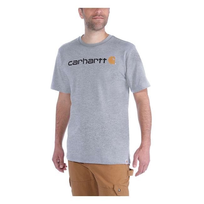 Carhartt Core Logo t-shirt heather gray