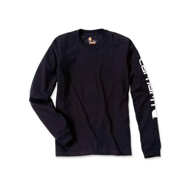 Carhartt Sleeve logo long sleeve black