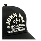 John Doe Black /White cap