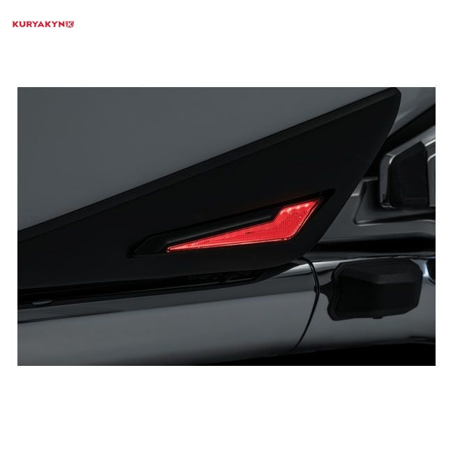 Kuryakyn, Omni LED side saddlebag inserts, satin black