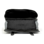 Longride, ''Classic'''' waxed cotton saddlebag. Black