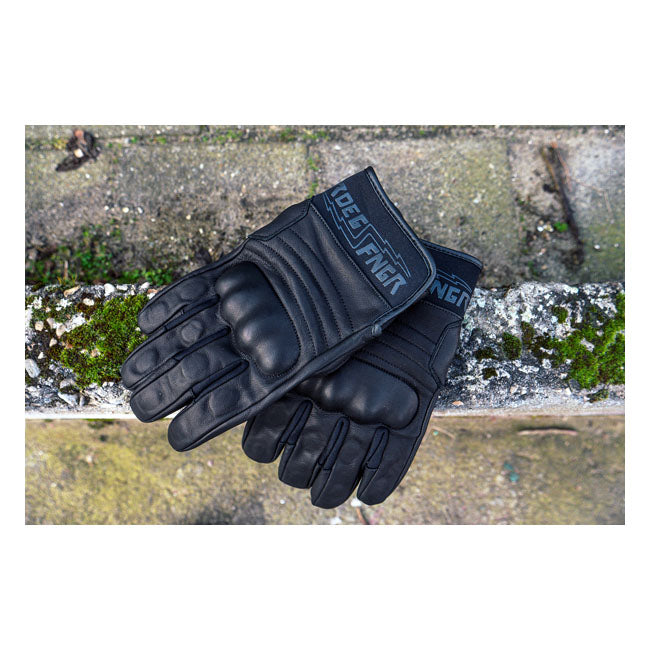 Roeg FNGR All-Leather gloves black