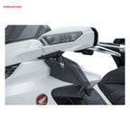 Kuryakyn, Adjustable upper air deflectors. dark smoke