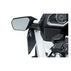Kuryakyn, Adjustable upper air deflectors. dark smoke