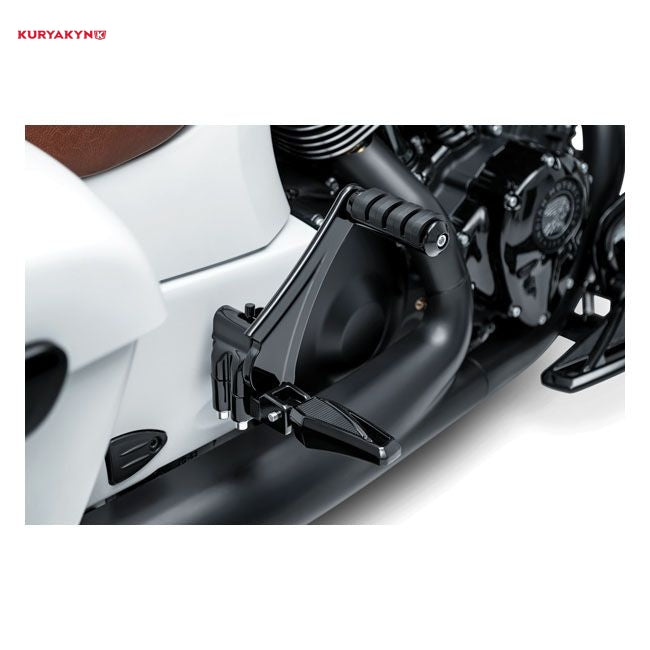 Kuryakyn, Passenger peg mounts. Gloss black