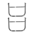 Longride saddlebag holder, chrome