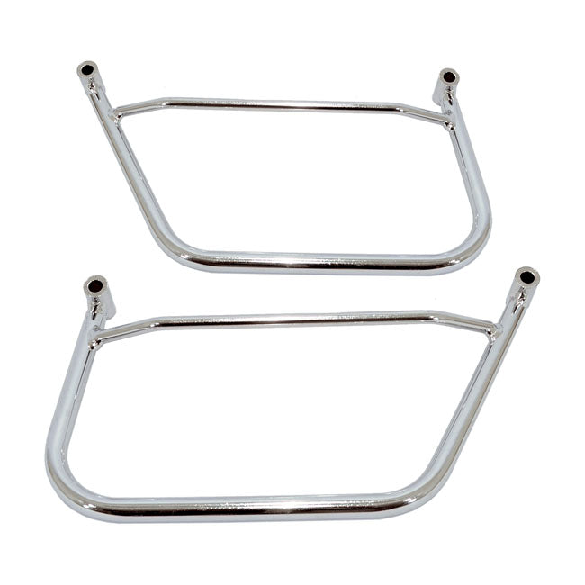 Longride saddlebag holder, chrome