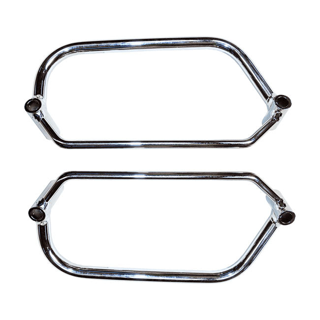 Longride saddlebag holder, chrome
