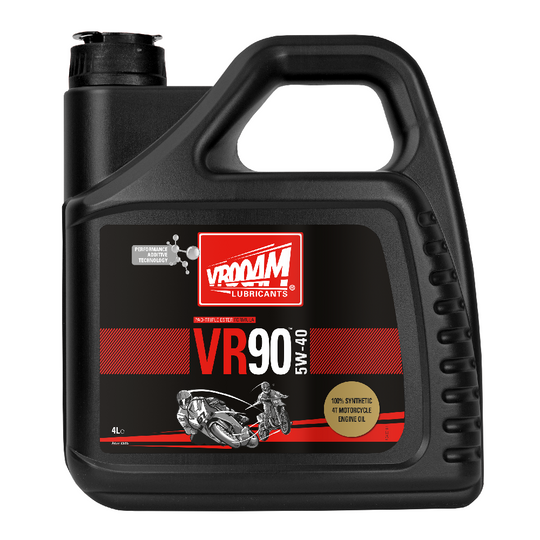 VROOAM - VR90 [PAO Triple Ester] 5W40 - 4L [100% Synthetic] [Racing dedicated]