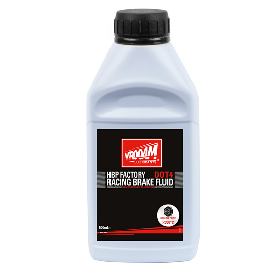 VROOAM - HBP Factory Racing Brake Fluid DOT4 - 500ml [>300C]