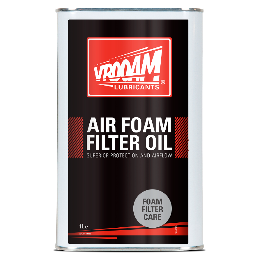 VROOAM - Air Foam Filter Oil - 1L [Red Tack Fluid]