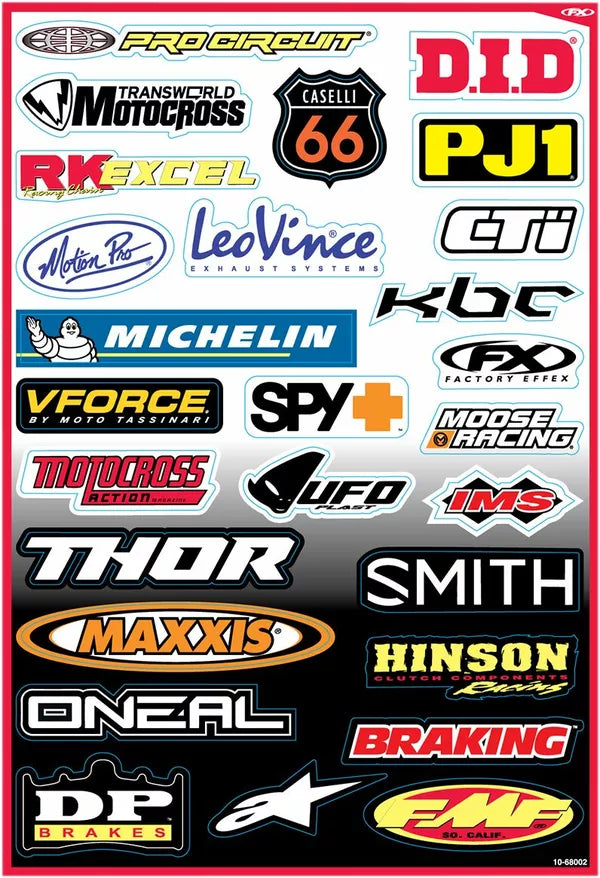 COALA STICKERE DECAL MOTO  | FACTORY EFFEX