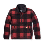 Carhartt Fleece pullover crabapple/black