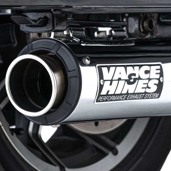 V&H, Supersport 400 slip-on mufflers. Chrome