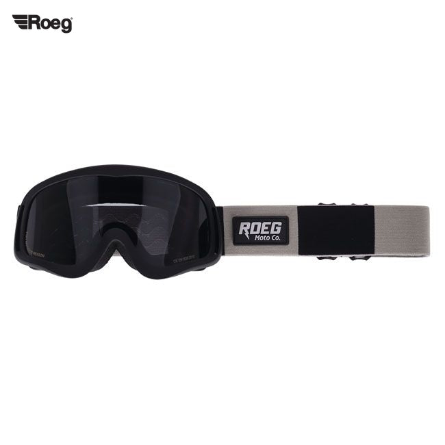 Roeg Peruna Stripe goggle black/light gray