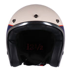 13 1/2 Skull bucket helmet Superior vintage white