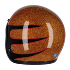 13 1/2 Skull bucket helmet Superior metal flake
