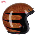 13 1/2 Skull bucket helmet Superior metal flake