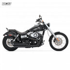 Vance & Hines, 3" Twin slash slip-on PCX mufflers. Black