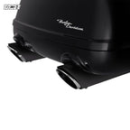 Vance & Hines, 4" Twin Slash Round slip-on mufflers. Black