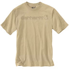 Carhartt Core Logo t-shirt S/S beach heather