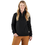 Carhartt Fiber Series Half-Zip female sweat-shirt black