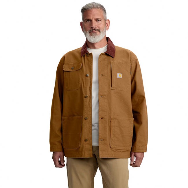 Carhartt Duck Loose Fit Chore Coat carhartt® brown