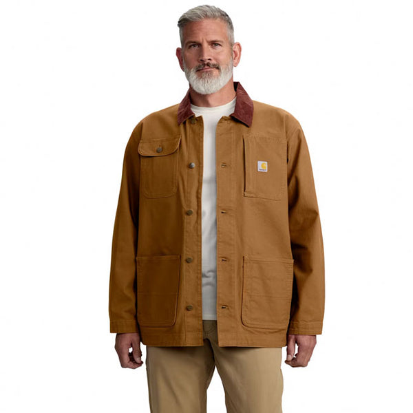 Carhartt Duck Loose Fit Chore Coat carhartt® brown