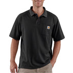 Carhartt Midweight S/S Pocket Polo black