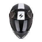 Scorpion Covert FX helmet skullz matt black-grey-gold