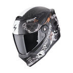 Scorpion Covert FX helmet skullz matt black-grey-gold