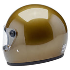 Biltwell Gringo S helmet Ugly Gold Metallic