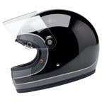 Biltwell Gringo S helmet Storm Grey/Black Tracker Gloss