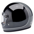 Biltwell Gringo S helmet Storm Grey/Black Tracker Gloss