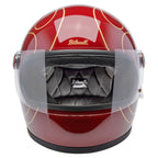 Biltwell Gringo S helmet Garnet Red Flames