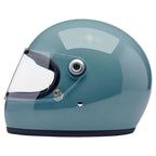Biltwell Gringo S helmet Agave Blue Gloss