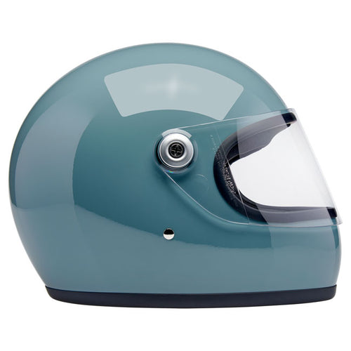 Biltwell Gringo S helmet Agave Blue Gloss