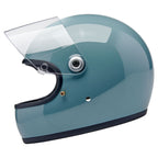 Biltwell Gringo S helmet Agave Blue Gloss
