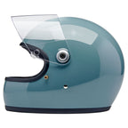 Biltwell Gringo S helmet Agave Blue Gloss