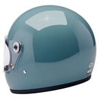 Biltwell Gringo S helmet Agave Blue Gloss