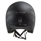 LS2 Spitfire II black Flag helmet matt black