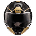 LS2 Advant X Metryk helmet black gold