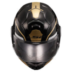 LS2 Advant X Metryk helmet black gold